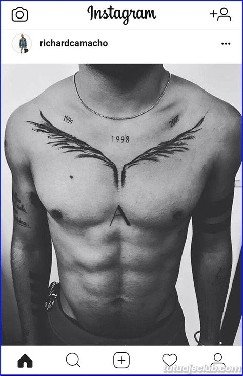 tatuajes en el pecho para hombres|50 tatuajes para hombres: tattoos pequeños, para el .